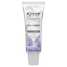 CREST 3D WHITE BRILLIANCE PEPPERMINT TOOTHPASTE TUBES Packed 72/.85 oz Tubes ON SALE!