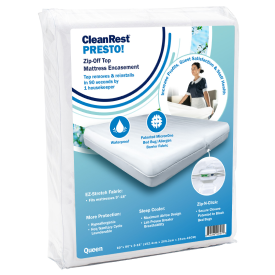 CLEANREST® PRESTO! REPLACEMENT TOP Twin 39"x80" packed 10